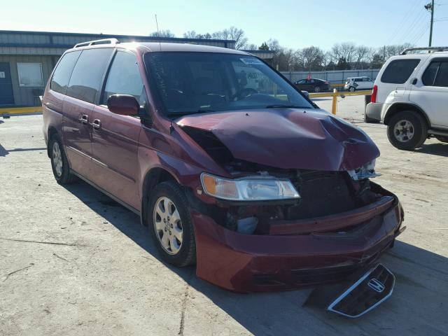 5FNRL189X3B085295 - 2003 HONDA ODYSSEY EX RED photo 1