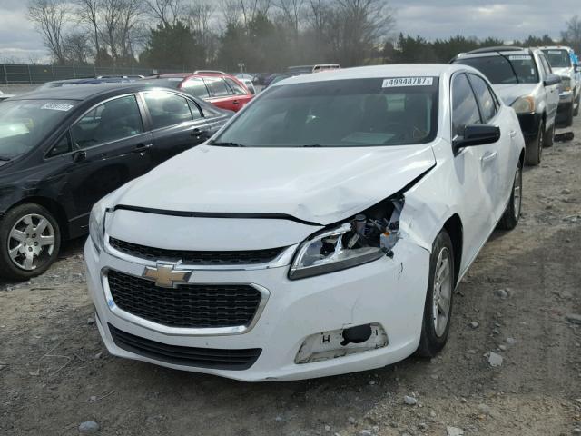 1G11B5SL4EF237638 - 2014 CHEVROLET MALIBU LS WHITE photo 2