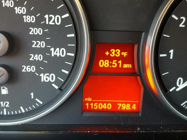 WBAVB335X6PS05461 - 2006 BMW 330 I BLACK photo 8