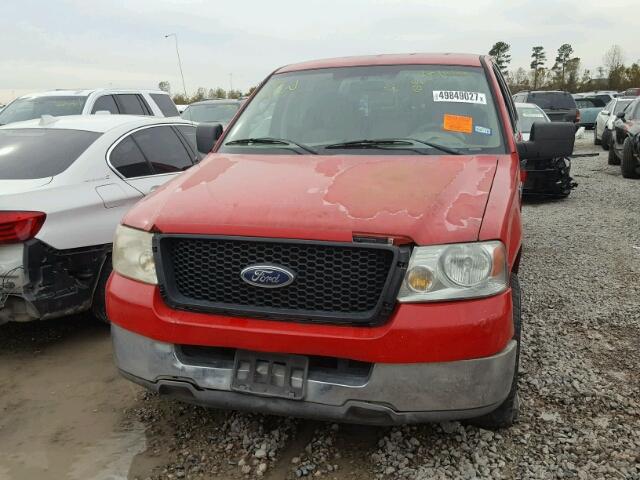 1FTPW125X4KD39418 - 2004 FORD F150 SUPER RED photo 10