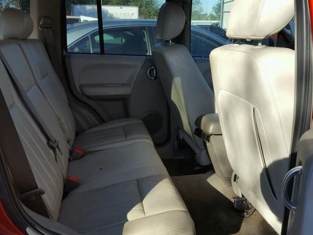 1J4GK58K05W600060 - 2005 JEEP LIBERTY LI ORANGE photo 6