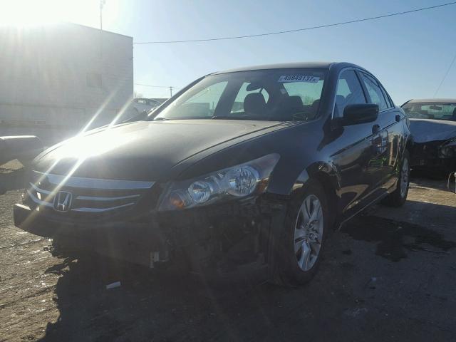 1HGCP2F68CA173894 - 2012 HONDA ACCORD SE BLACK photo 2