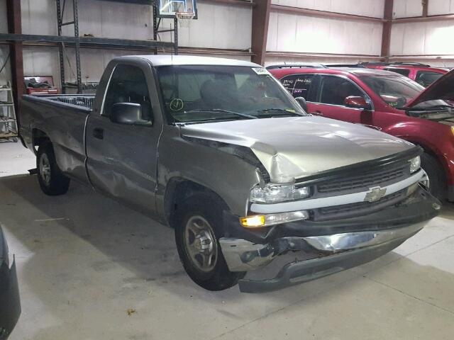 1GCEC14W8YE331537 - 2000 CHEVROLET SILVERADO GRAY photo 1