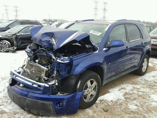 2CNDL63F666048836 - 2006 CHEVROLET EQUINOX LT BLUE photo 2