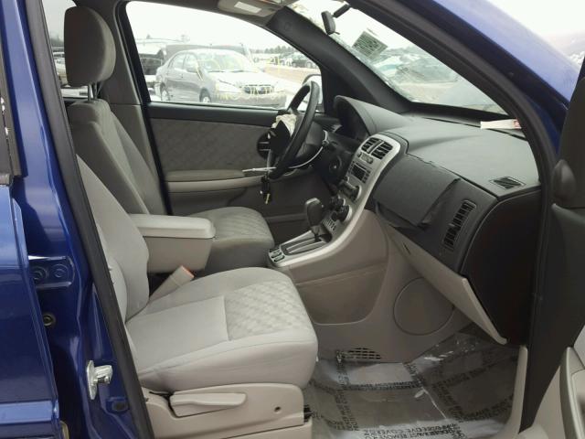 2CNDL63F666048836 - 2006 CHEVROLET EQUINOX LT BLUE photo 5