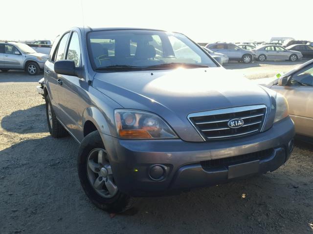 KNDJD736175680330 - 2007 KIA SORENTO EX GRAY photo 1