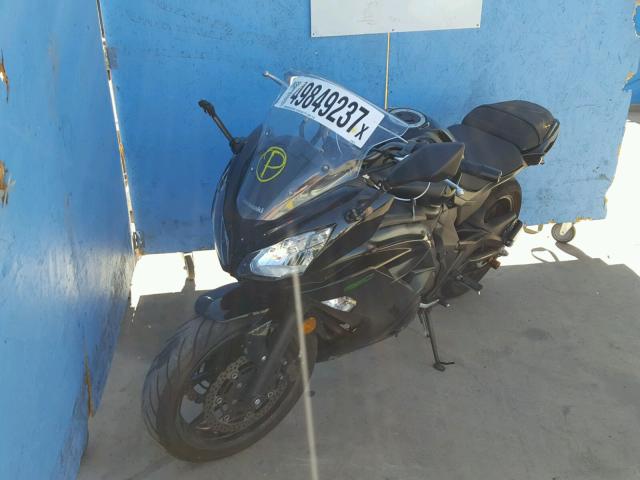 JKAEXEE12FDA19471 - 2015 KAWASAKI EX650 E BLACK photo 2