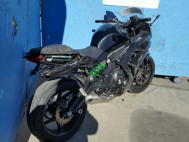 JKAEXEE12FDA19471 - 2015 KAWASAKI EX650 E BLACK photo 4