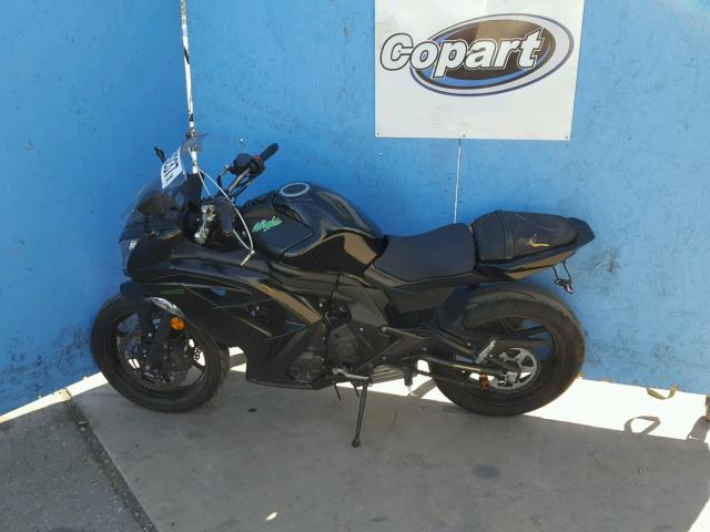 JKAEXEE12FDA19471 - 2015 KAWASAKI EX650 E BLACK photo 9