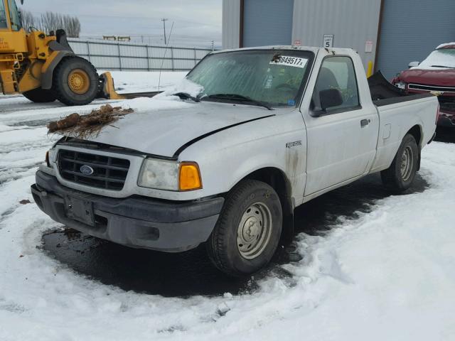 1FTYR10D22PA96404 - 2002 FORD RANGER SILVER photo 2