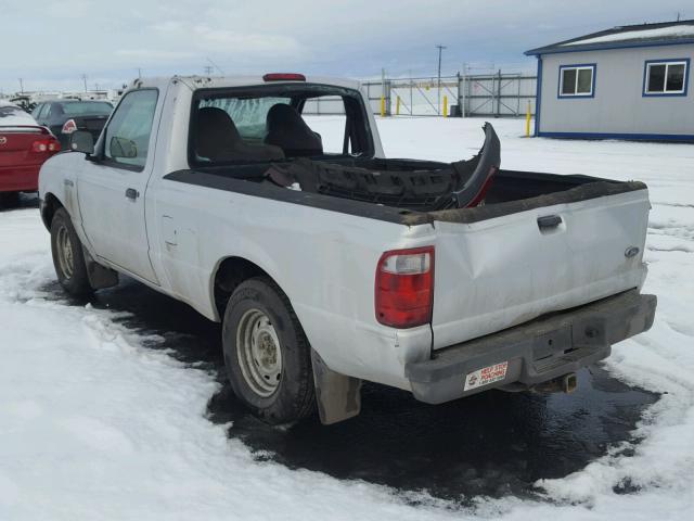 1FTYR10D22PA96404 - 2002 FORD RANGER SILVER photo 3