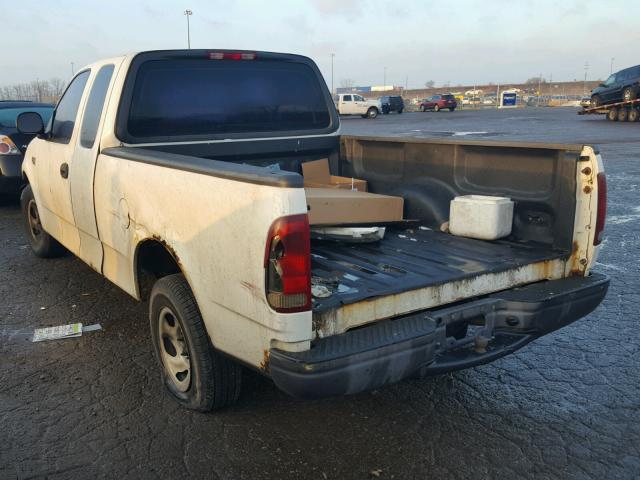 1FTRX17273NA22813 - 2003 FORD F150 WHITE photo 3