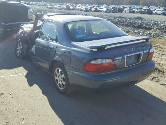 1YVGF22E415252639 - 2001 MAZDA 626 ES BLUE photo 3