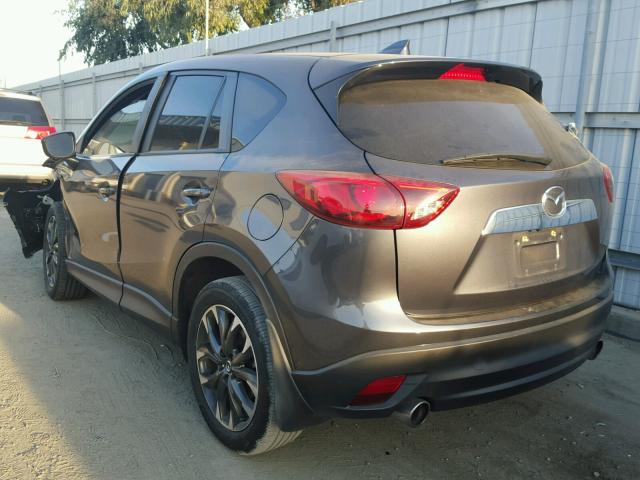 JM3KE2DY7G0795183 - 2016 MAZDA CX-5 GT GRAY photo 3