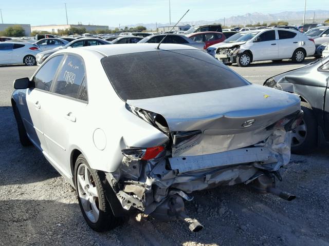 1YVHP80C685M12827 - 2008 MAZDA 6 I SILVER photo 3