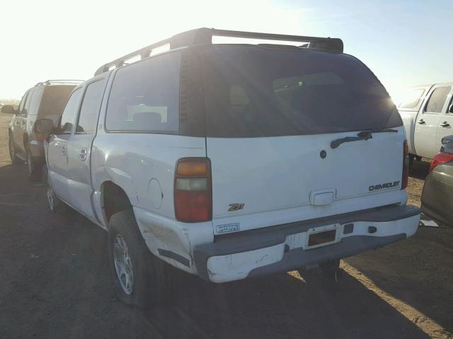 3GNFK16ZX2G276773 - 2002 CHEVROLET SUBURBAN K SILVER photo 3