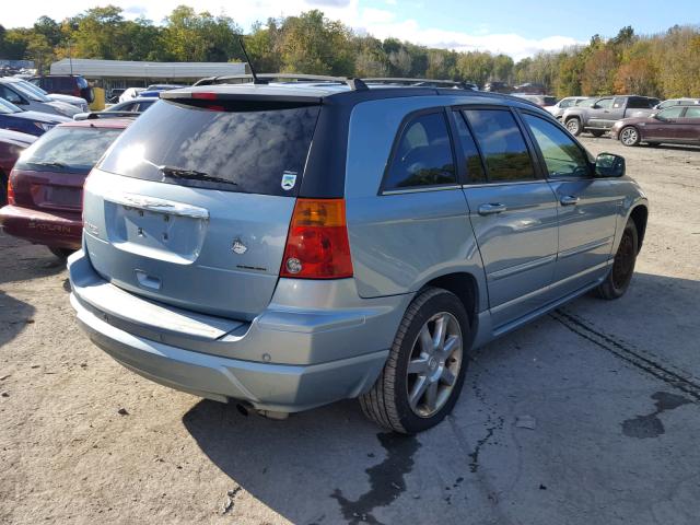 2A8GF68X88R647547 - 2008 CHRYSLER PACIFICA T BLUE photo 4