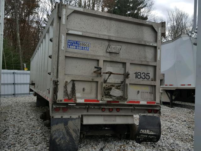 1E1F9S3841RC30835 - 2001 EAST DUMPTRAILE GRAY photo 3