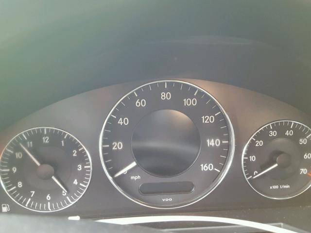 WDBUF72X77B044979 - 2007 MERCEDES-BENZ E 550 GREEN photo 8