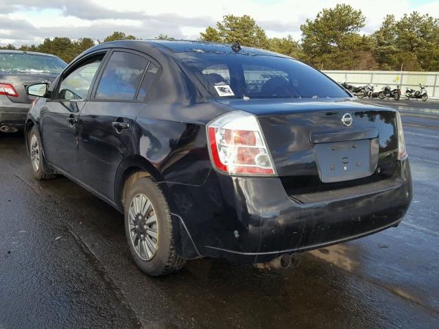 3N1AB61E57L646226 - 2007 NISSAN SENTRA 2.0 BLACK photo 3