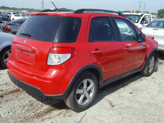 JS2YB413196203119 - 2009 SUZUKI SX4 TECHNO RED photo 4