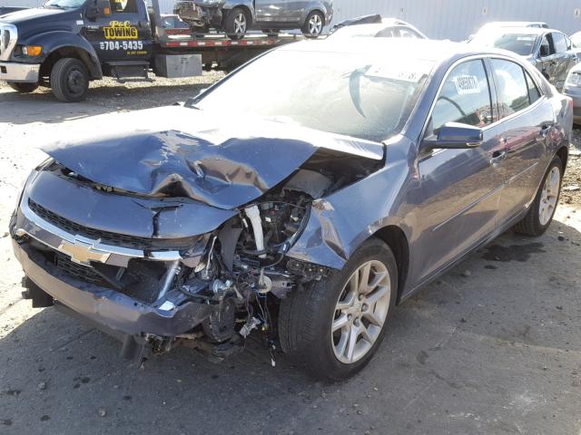 1G11C5SLXFF224987 - 2015 CHEVROLET MALIBU 1LT GRAY photo 2