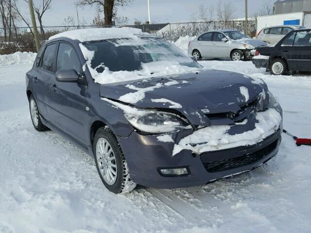 JM1BK343271601701 - 2007 MAZDA 3 HATCHBAC GRAY photo 1