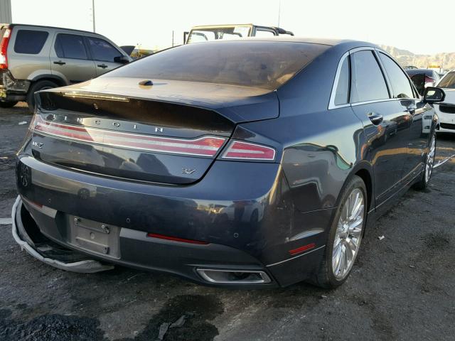 3LN6L2GK7DR824020 - 2013 LINCOLN MKZ GRAY photo 4