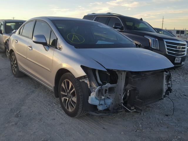 19XFB2F81DE084209 - 2013 HONDA CIVIC EX GRAY photo 1