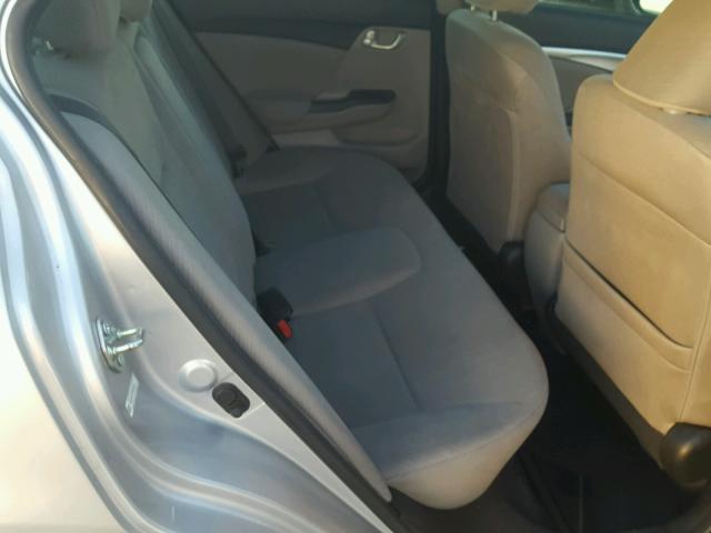 19XFB2F81DE084209 - 2013 HONDA CIVIC EX GRAY photo 6