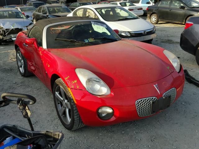 1G2MB33B56Y108820 - 2006 PONTIAC SOLSTICE RED photo 1