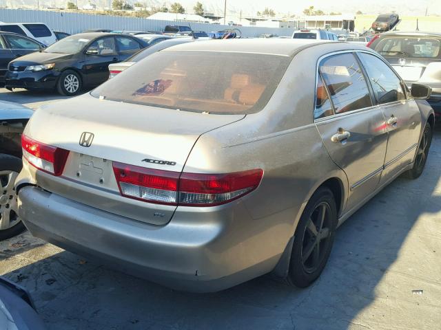 1HGCM56603A124277 - 2003 HONDA ACCORD EX BEIGE photo 4