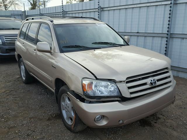 JTEEP21A040029665 - 2004 TOYOTA HIGHLANDER BROWN photo 1