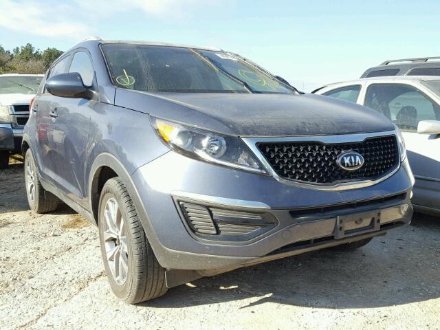 KNDPB3AC2G7848417 - 2016 KIA SPORTAGE L GRAY photo 1