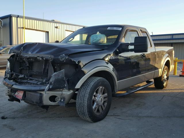 1FTRX12V79FB21796 - 2009 FORD F150 SUPER BLACK photo 2