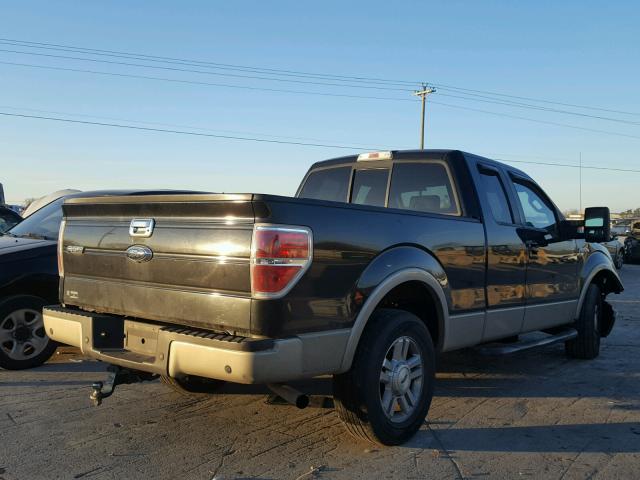 1FTRX12V79FB21796 - 2009 FORD F150 SUPER BLACK photo 4