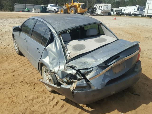 1G1ZS58F07F129413 - 2007 CHEVROLET MALIBU LS ვერცხლისფერი ფოტო 3