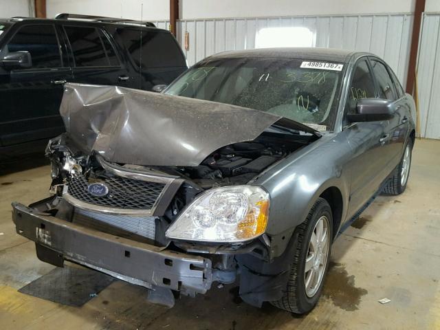 1FAHP23115G143378 - 2005 FORD FIVE HUNDR GRAY photo 2