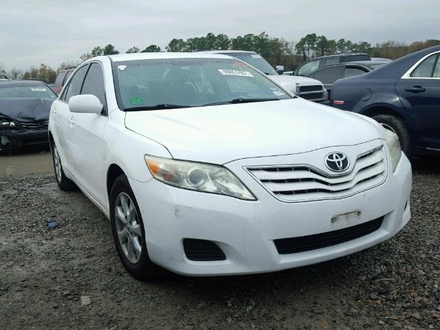 4T4BF3EK8BR133380 - 2011 TOYOTA CAMRY BASE WHITE photo 1