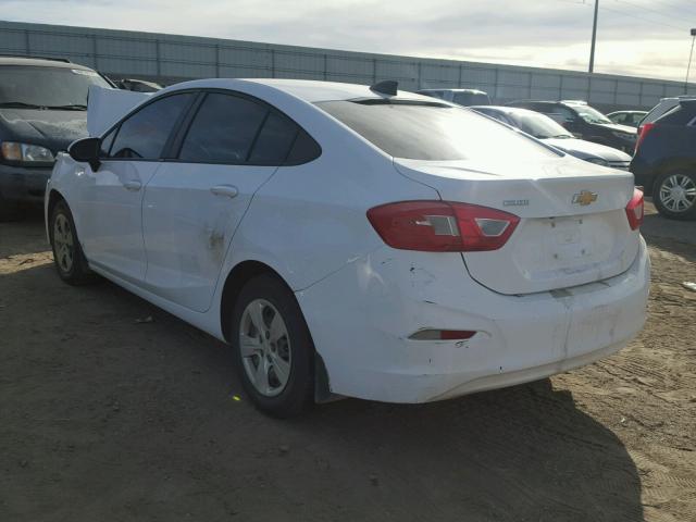 1G1BC5SM2G7321934 - 2016 CHEVROLET CRUZE LS WHITE photo 3