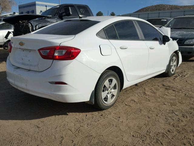 1G1BC5SM2G7321934 - 2016 CHEVROLET CRUZE LS WHITE photo 4