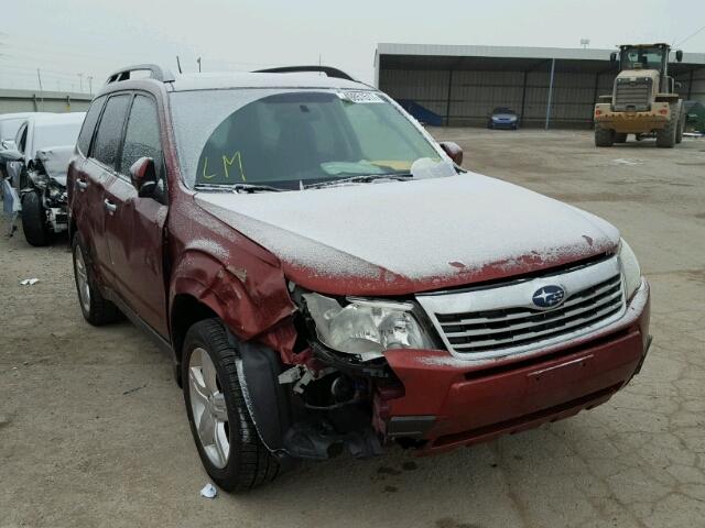 JF2SH636X9G733554 - 2009 SUBARU FORESTER 2 RED photo 1