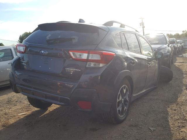 JF2GTADC9J8252401 - 2018 SUBARU CROSSTREK Grafito foto 4