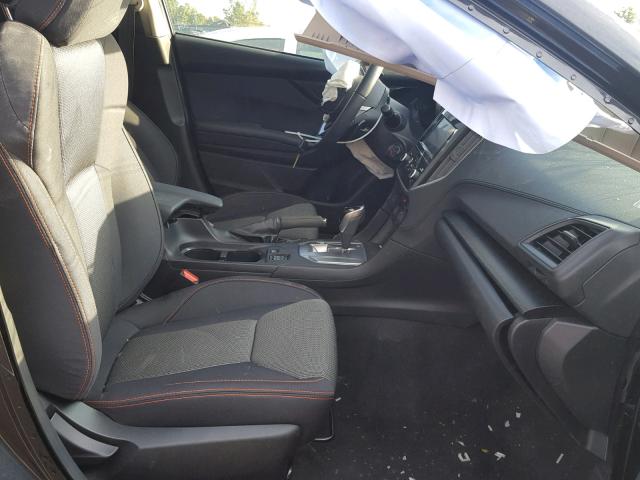 JF2GTADC9J8252401 - 2018 SUBARU CROSSTREK Grafito foto 5