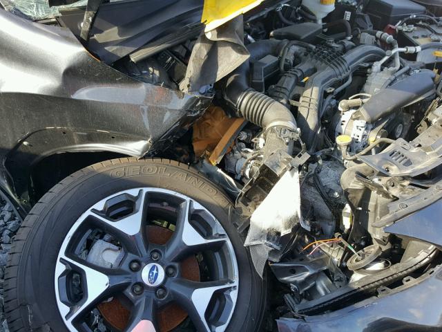 JF2GTADC9J8252401 - 2018 SUBARU CROSSTREK Grafito foto 9