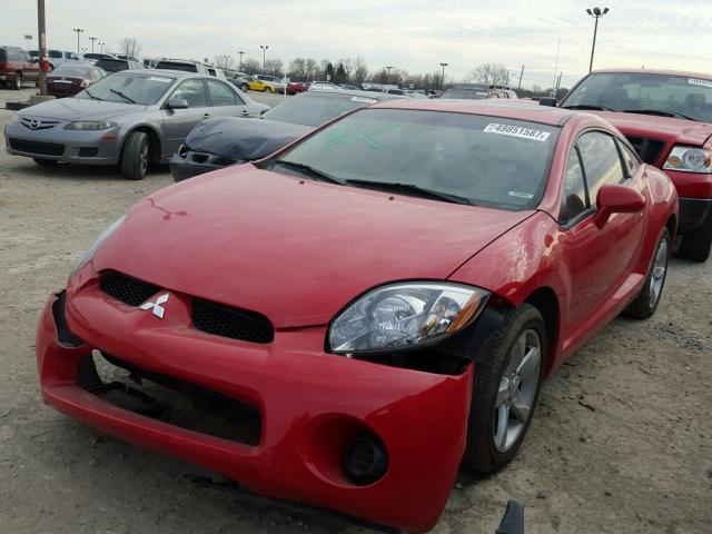 4A3AK24F46E059716 - 2006 MITSUBISHI ECLIPSE GS RED photo 2