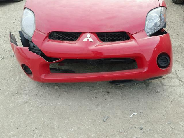 4A3AK24F46E059716 - 2006 MITSUBISHI ECLIPSE GS RED photo 9