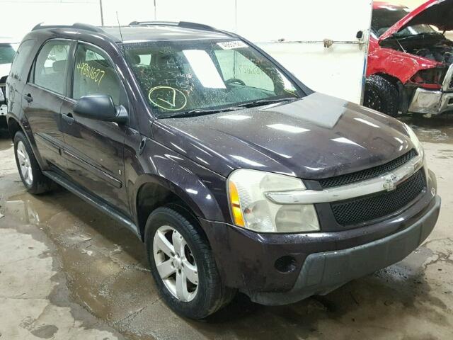 2CNDL13F566007567 - 2006 CHEVROLET EQUINOX LS BLACK photo 1