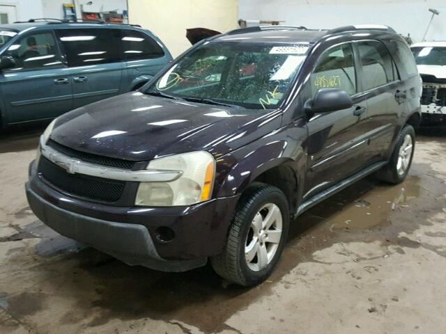 2CNDL13F566007567 - 2006 CHEVROLET EQUINOX LS BLACK photo 2