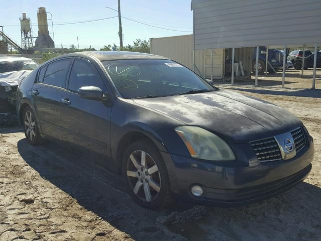 1N4BA41E74C927143 - 2004 NISSAN MAXIMA SE BLUE photo 1